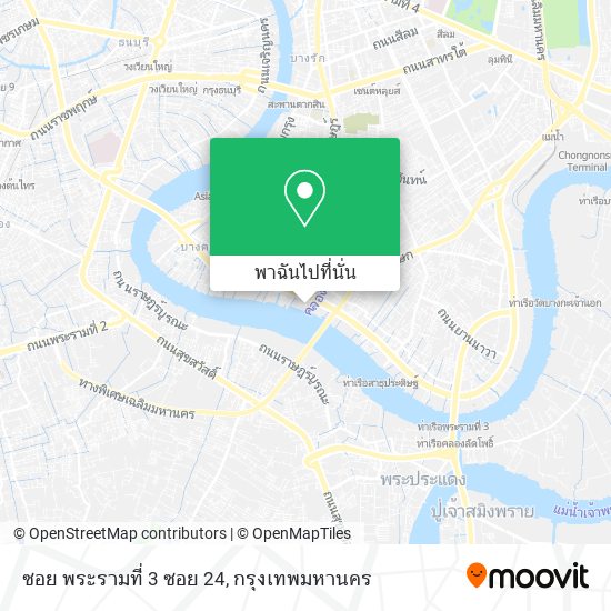 ซอย พระรามที่ 3 ซอย 24 แผนที่