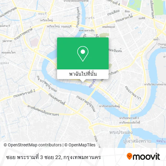 ซอย พระรามที่ 3 ซอย 22 แผนที่