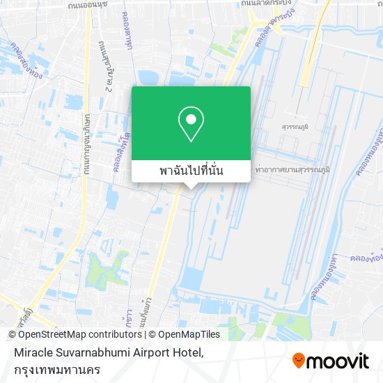 Miracle Suvarnabhumi Airport Hotel แผนที่