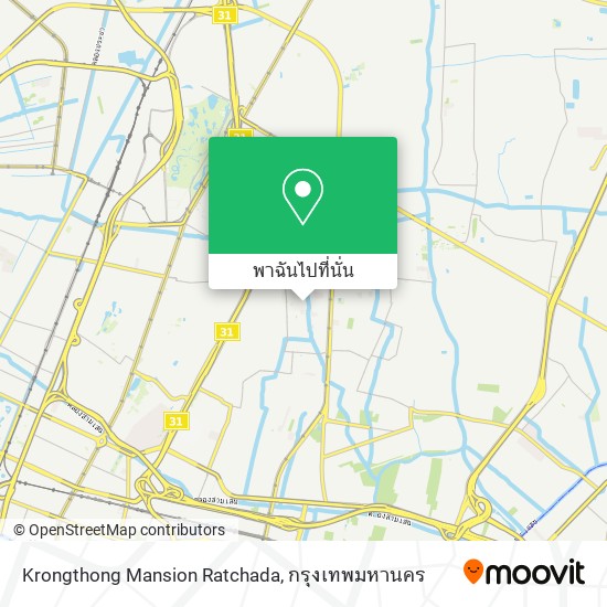 Krongthong Mansion Ratchada แผนที่