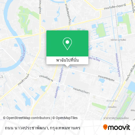 ถนน นาวงประชาพัฒนา แผนที่