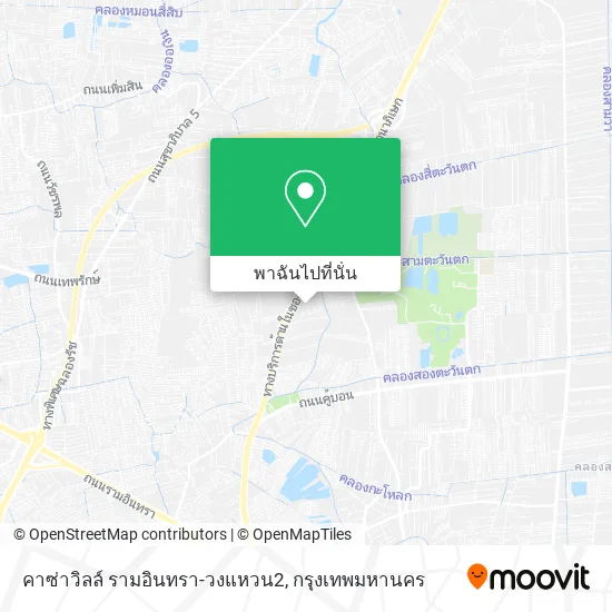 คาซ่าวิลล์ รามอินทรา-วงแหวน2 แผนที่