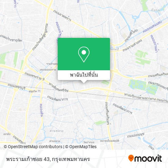 พระรามเก้าซอย 43 แผนที่