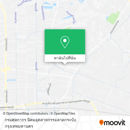 กรมศุลกากร นิคมอุตสาหกรรมลาดกระบัง แผนที่