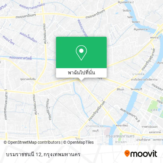บรมราชชนนี 12 แผนที่