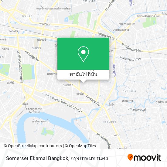 Somerset Ekamai Bangkok แผนที่