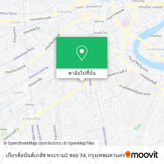 เกียรติอนันต์เภสัช พระราม2 ซอย 34 แผนที่