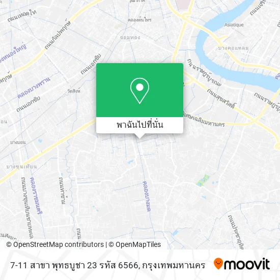 7-11 สาขา พุทธบูชา 23 รหัส 6566 แผนที่