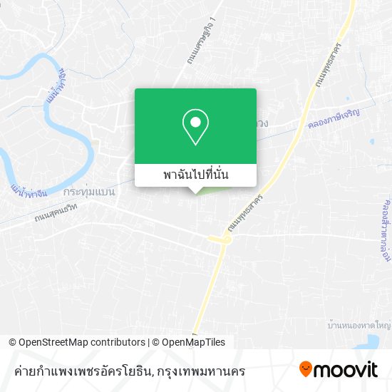 ค่ายกำแพงเพชรอัครโยธิน แผนที่