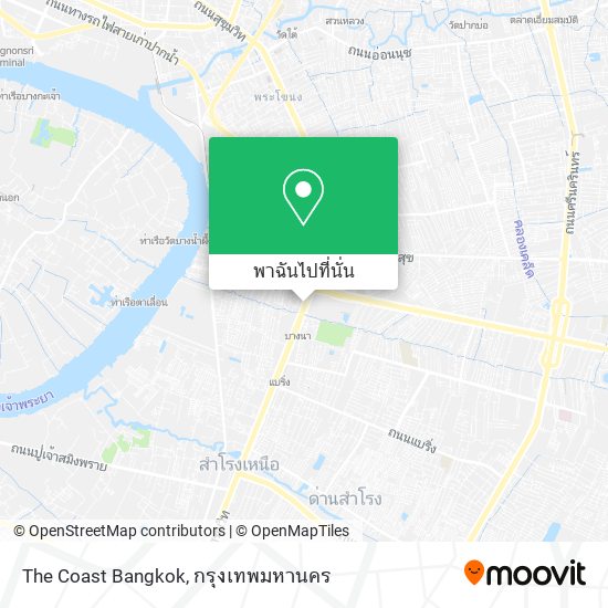 The Coast Bangkok แผนที่