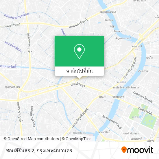 ซอยสิรินธร 2 แผนที่