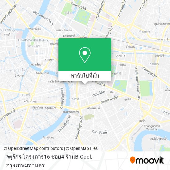 จตุจักร โครงการ16 ซอย4 ร้านB-Cool แผนที่