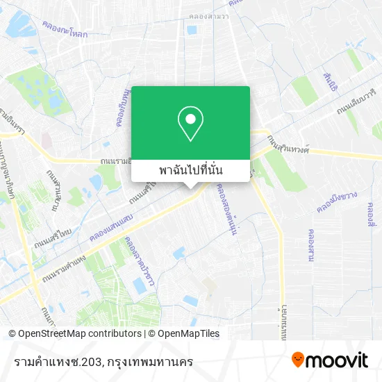 รามคำแหงซ.203 แผนที่