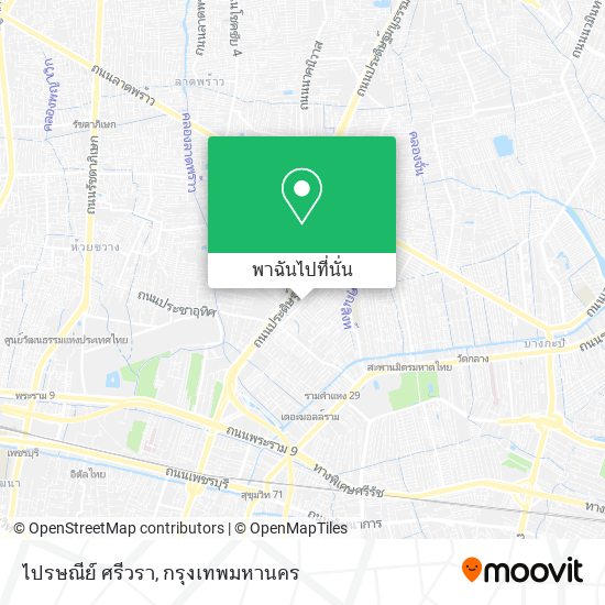 ไปรษณีย์ ศรีวรา แผนที่