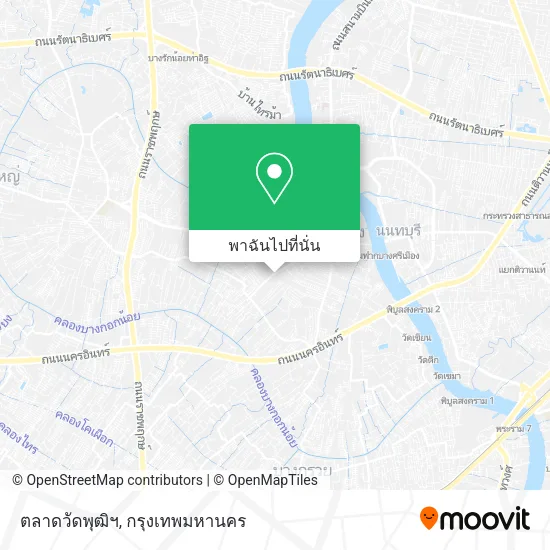 ตลาดวัดพุฒิฯ แผนที่