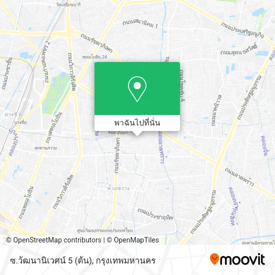 ซ.วัฒนานิเวศน์ 5 (ตัน) แผนที่