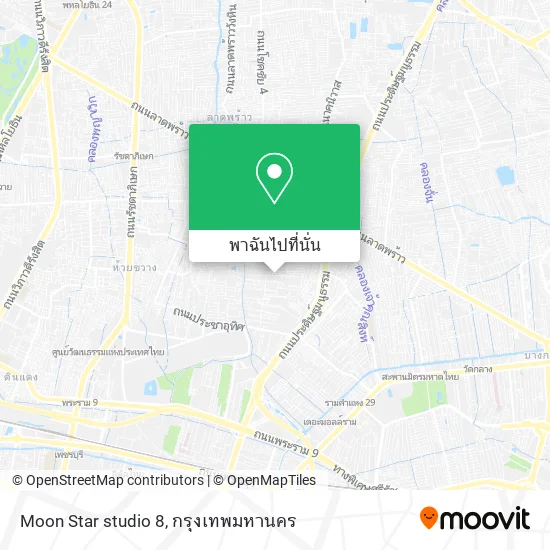 Moon Star studio 8 แผนที่