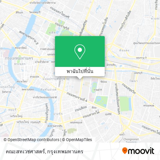 คณะสหเวชศาสตร์ แผนที่