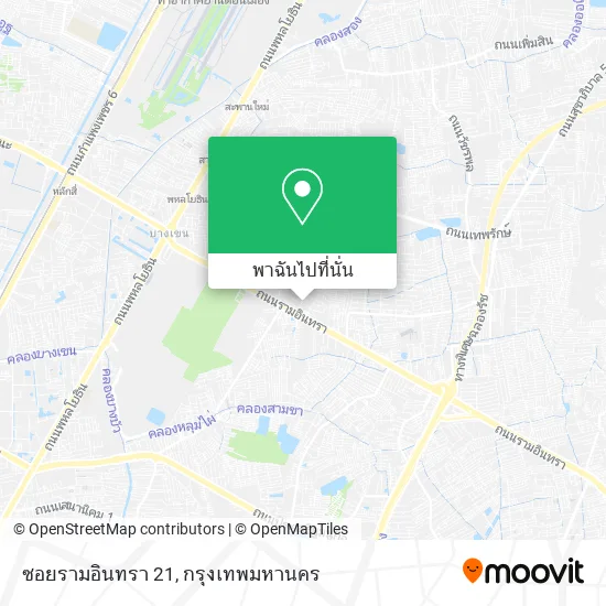 ซอยรามอินทรา 21 แผนที่