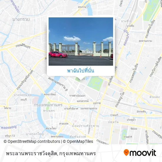 พระลานพระราชวังดุสิต แผนที่
