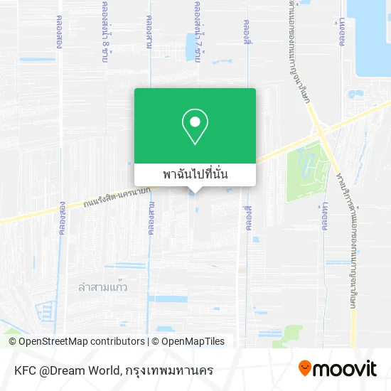 KFC @Dream World แผนที่