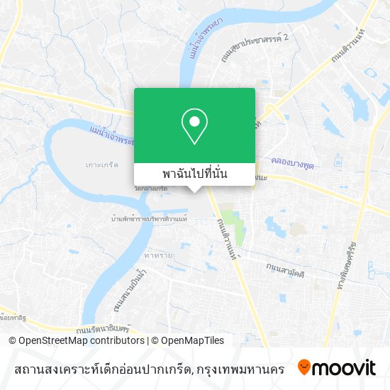 สถานสงเคราะห์เด็กอ่อนปากเกร็ด แผนที่