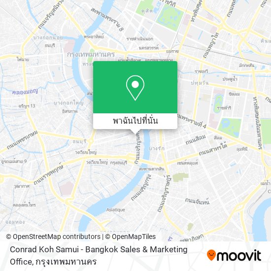 Conrad Koh Samui - Bangkok Sales & Marketing Office แผนที่