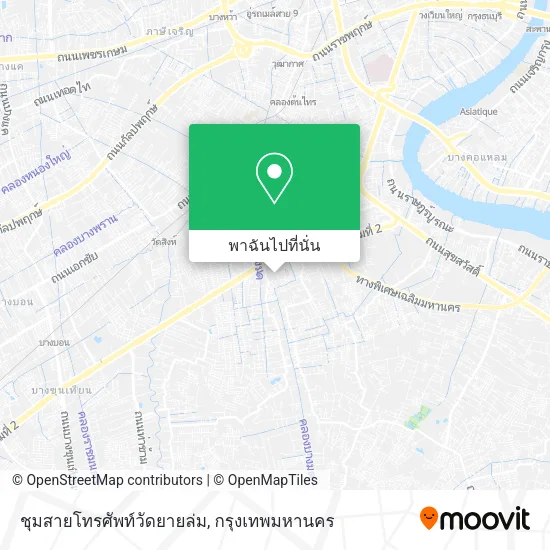 ชุมสายโทรศัพท์วัดยายล่ม แผนที่