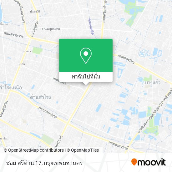 ซอย ศรีด่าน 17 แผนที่