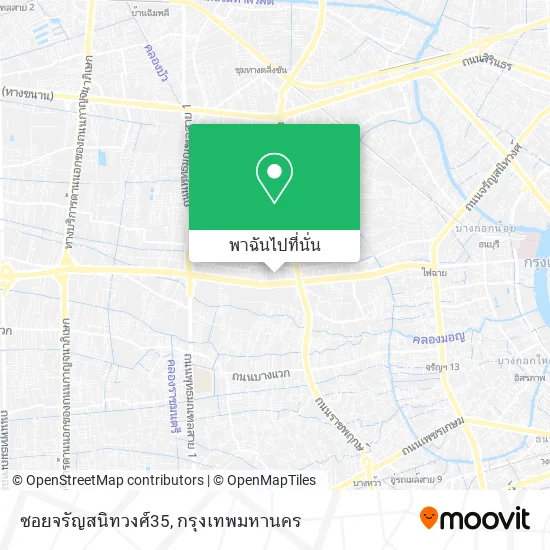 ซอยจรัญสนิทวงศ์35 แผนที่