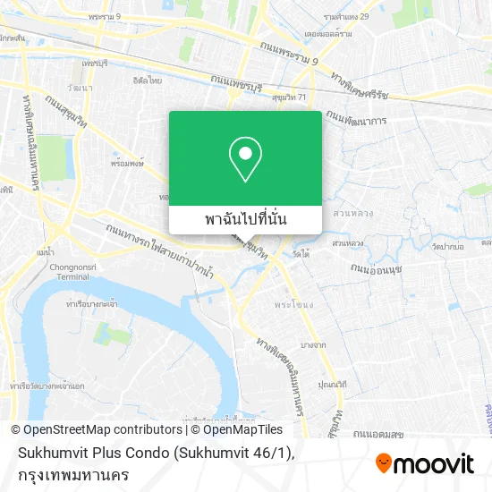 Sukhumvit Plus Condo (Sukhumvit 46 / 1) แผนที่