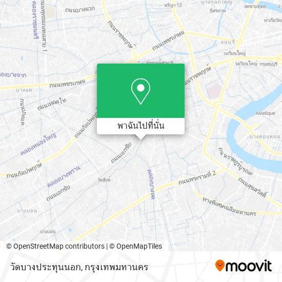 วัดบางประทุนนอก แผนที่