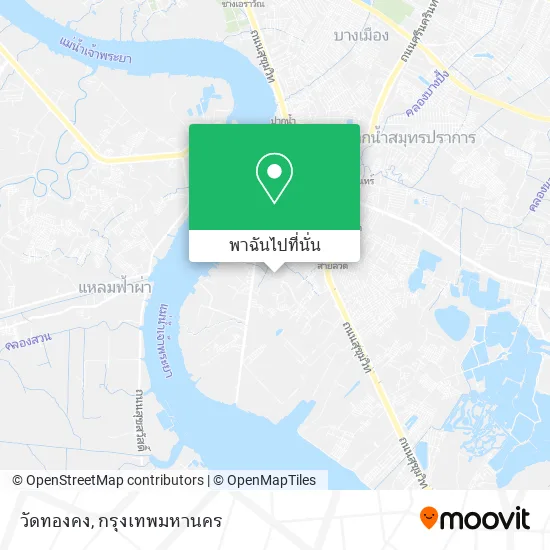 วัดทองคง แผนที่