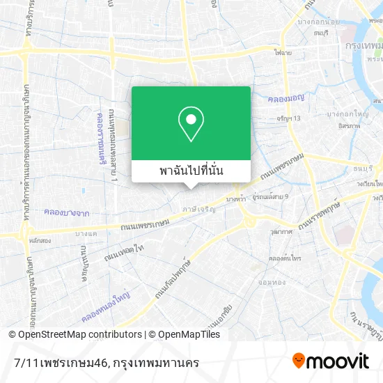 7/11เพชรเกษม46 แผนที่
