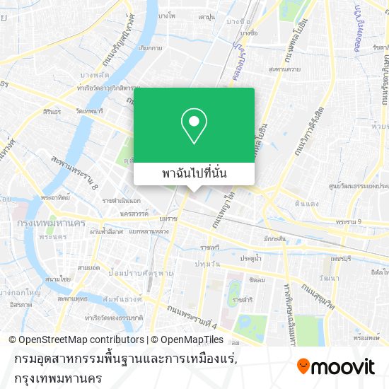 กรมอุตสาหกรรมพื้นฐานและการเหมืองแร่ แผนที่