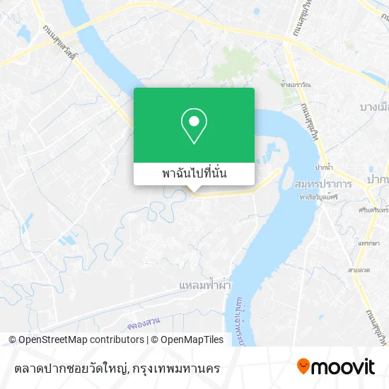 ตลาดปากซอยวัดใหญ่ แผนที่