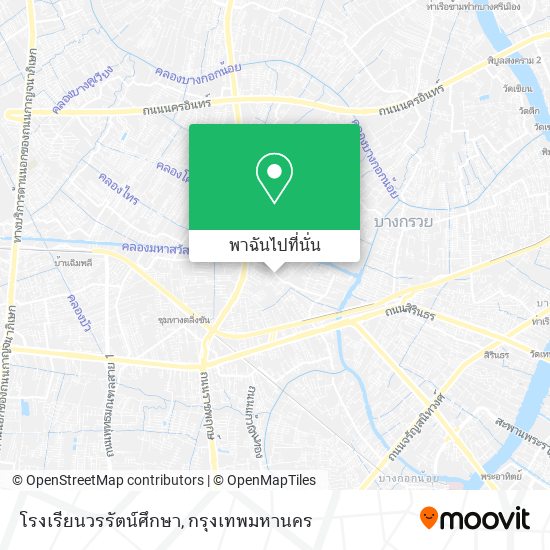 โรงเรียนวรรัตน์ศึกษา แผนที่