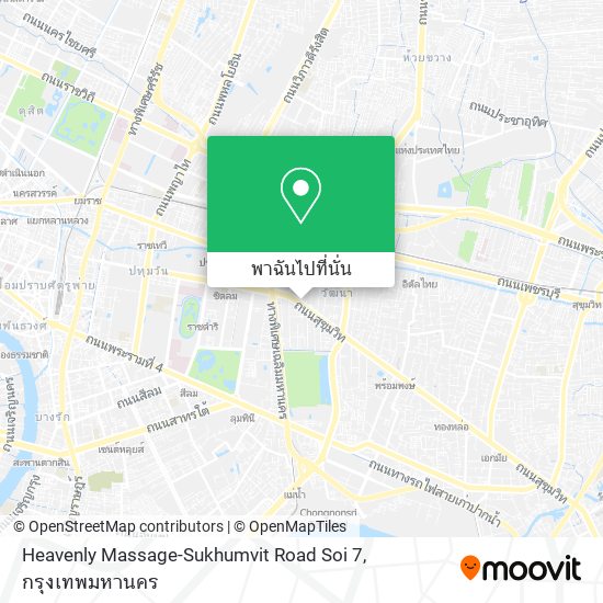 Heavenly Massage-Sukhumvit Road Soi 7 แผนที่