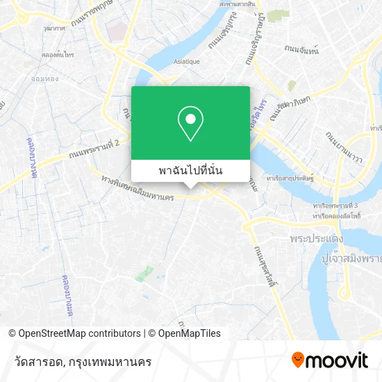 วัดสารอด แผนที่