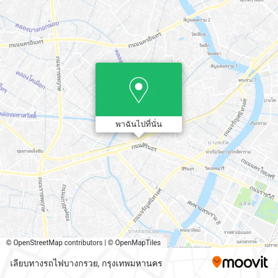 เลียบทางรถไฟบางกรวย แผนที่