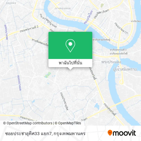 ซอยประชาอุทิศ33 แยก7 แผนที่