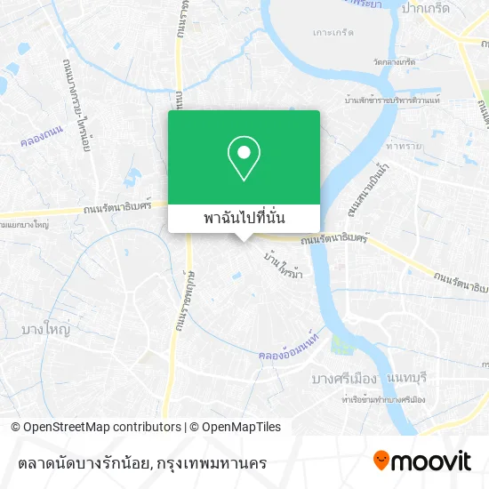 ตลาดนัดบางรักน้อย แผนที่