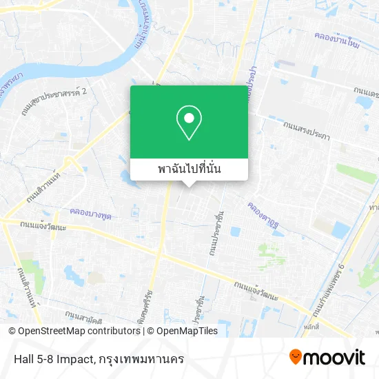 Hall 5-8 Impact แผนที่
