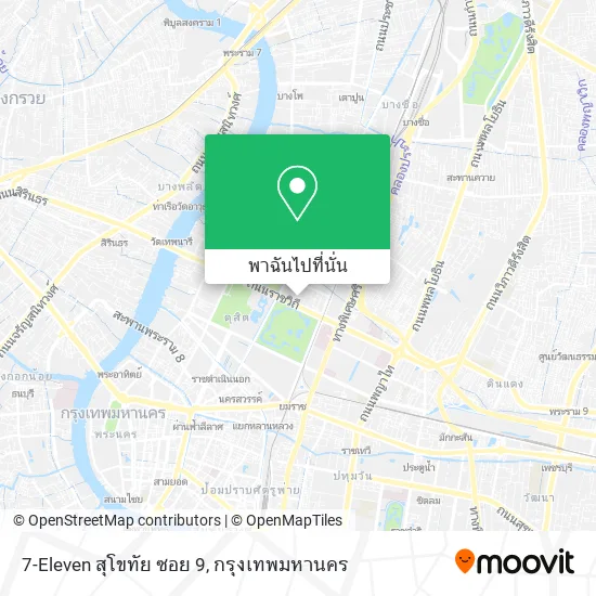 7-Eleven สุโขทัย ซอย 9 แผนที่