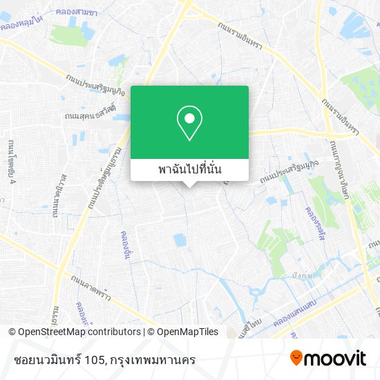ซอยนวมินทร์ 105 แผนที่