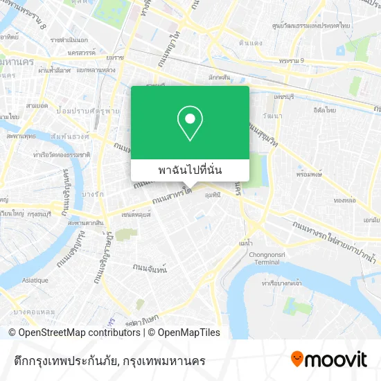 ตึกกรุงเทพประกันภัย แผนที่