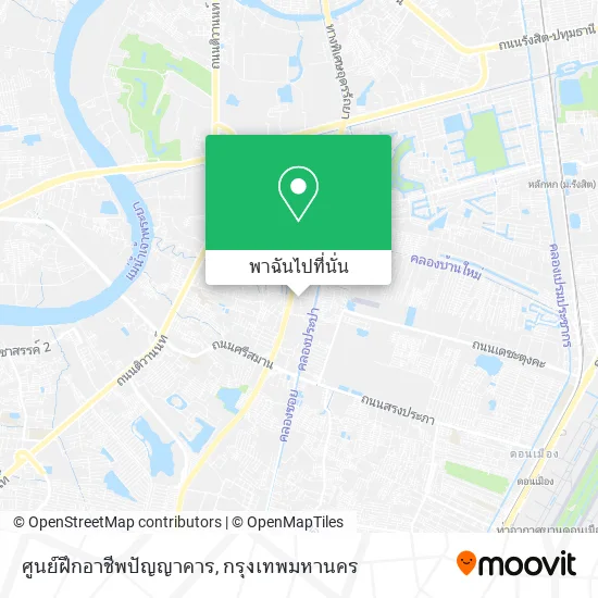 ศูนย์ฝึกอาชีพปัญญาคาร แผนที่