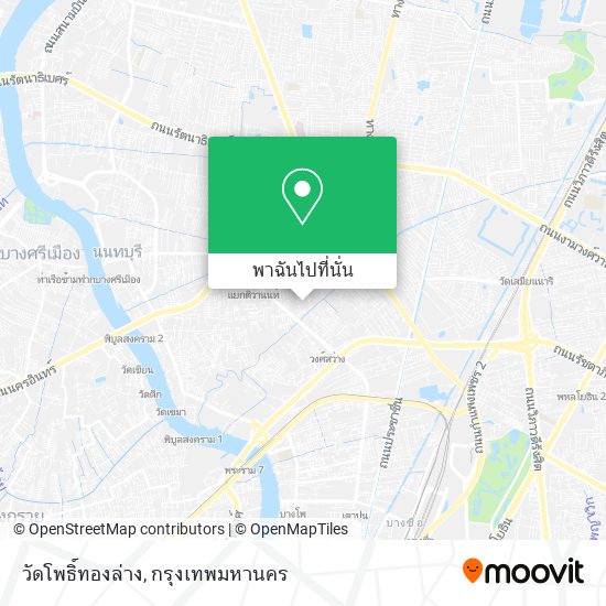 วัดโพธิ์ทองล่าง แผนที่