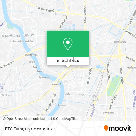 ETC Tutor แผนที่