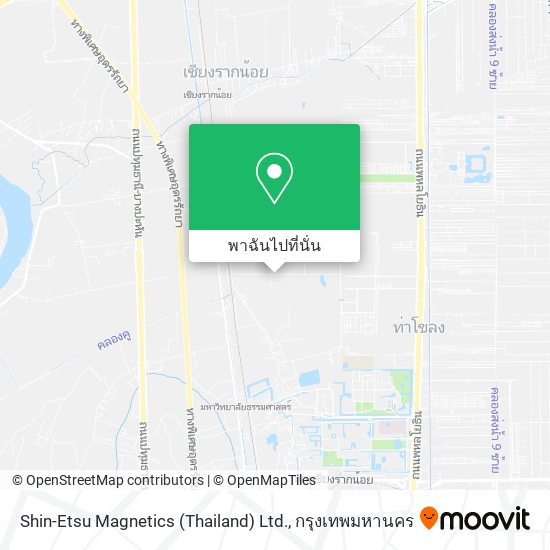Shin-Etsu Magnetics (Thailand) Ltd. แผนที่